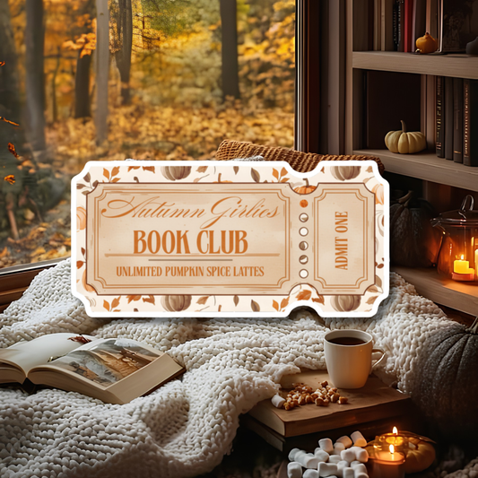 Sticker - Book Club Ticket