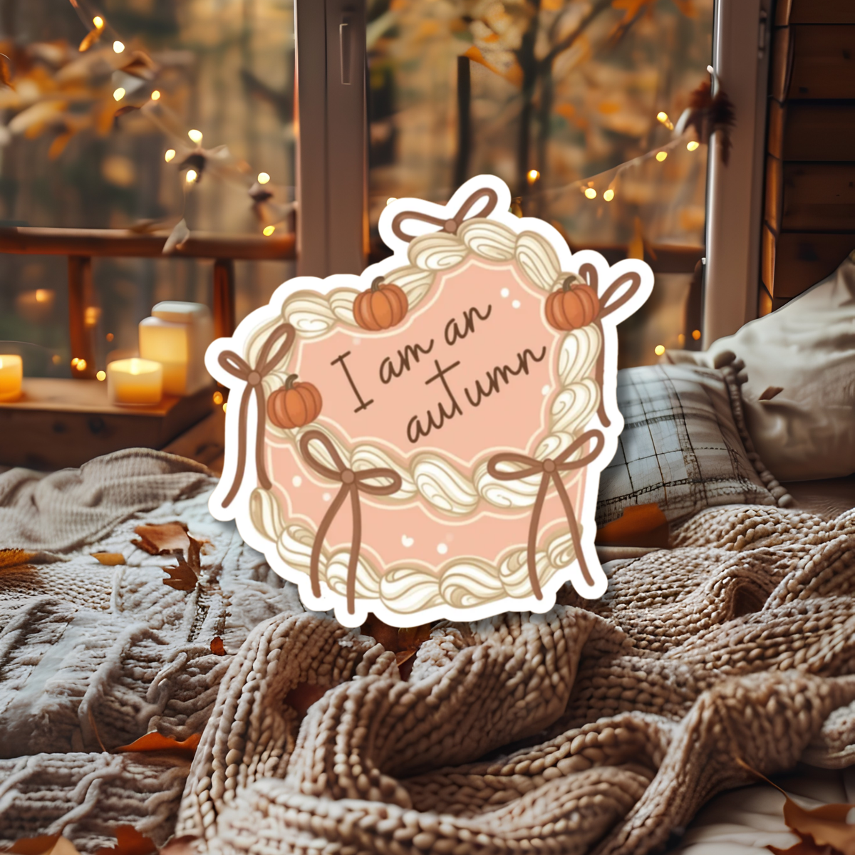 Sticker - I am an autumn