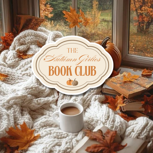Sticker - Autumn Girlies Book Club