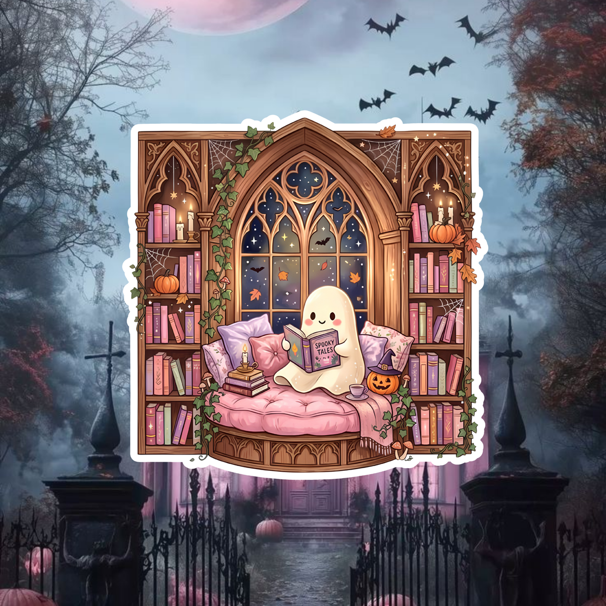 Bundle - Haunted Library Stickers