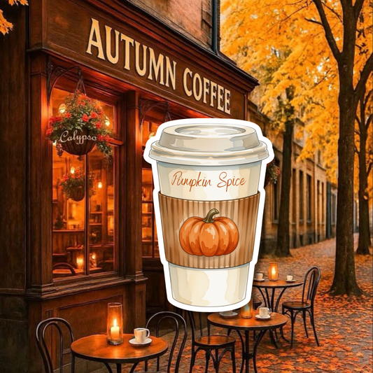 Sticker - Pumpkin Spice Latte