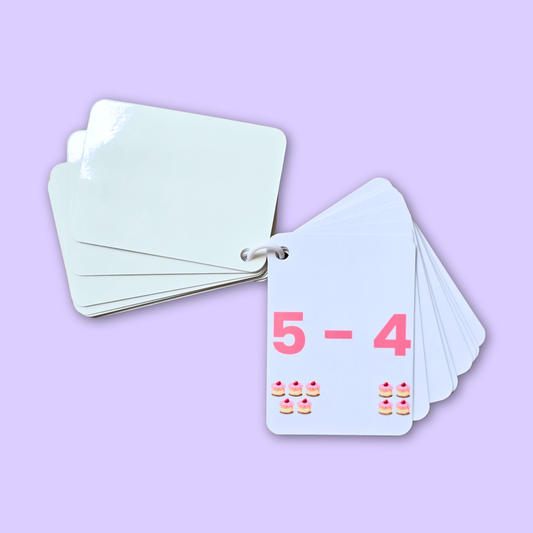 Cartes Additions & Soustractions (4-7 ans)