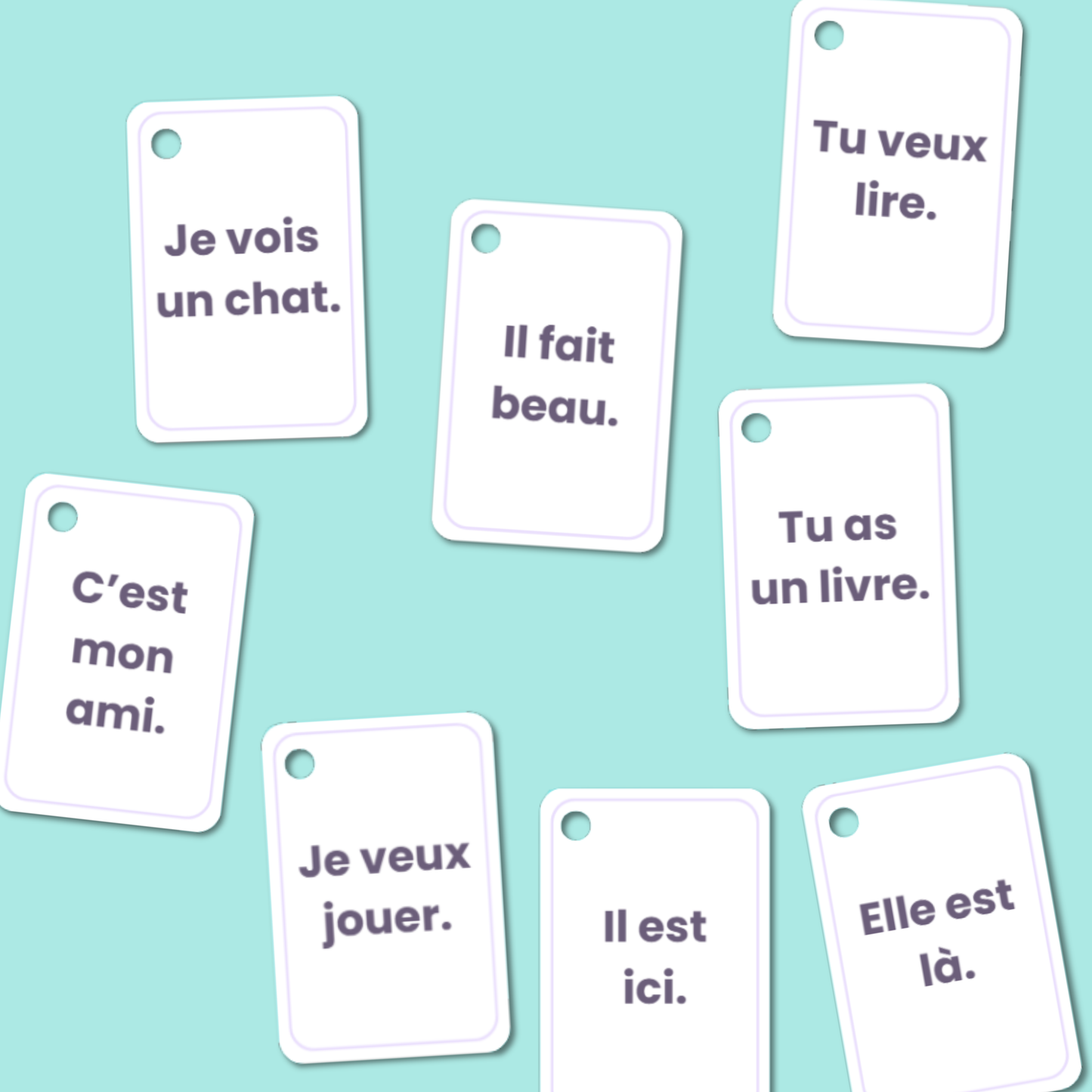 Cartes Premières Phrases éducatives – Lire ses premières phrases avec plaisir (4–7 ans)