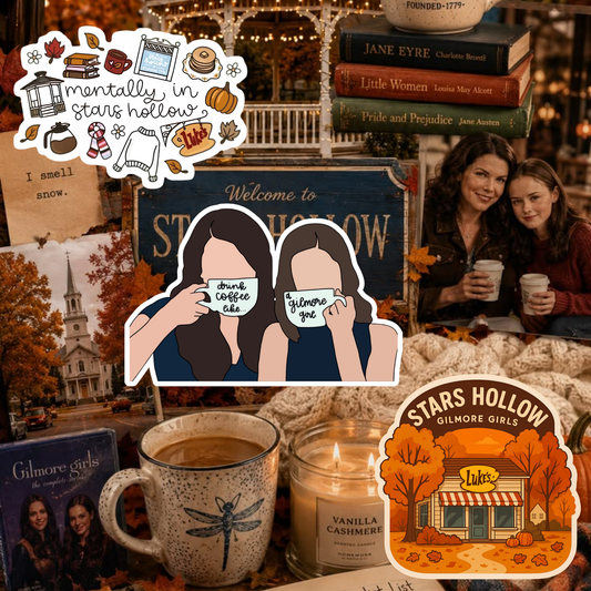 Bundle Gilmore Girls: 1 Insert Kindle & 2 Stickers