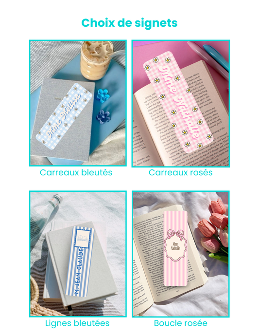 Ensemble cadeau - Duo Signet PERSONNALISÉ et Carton Présentation Carte Cadeau