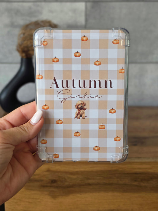 Insert Kindle - Automne Girlie - 6 Chiens au Choix