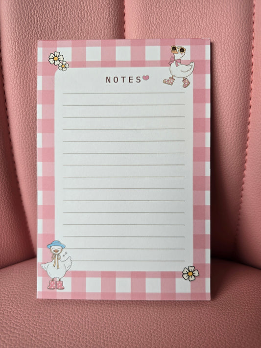 Bloc-Notes - Petite Oie Rosée