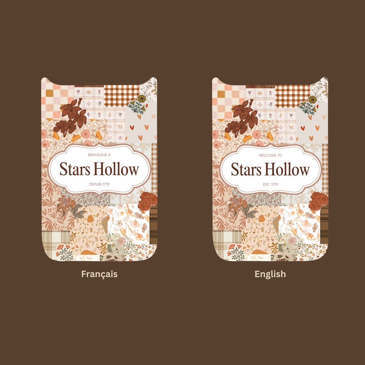 Phone Insert - Gilmore Girls - Welcome to Stars Hollow (EN/FR)