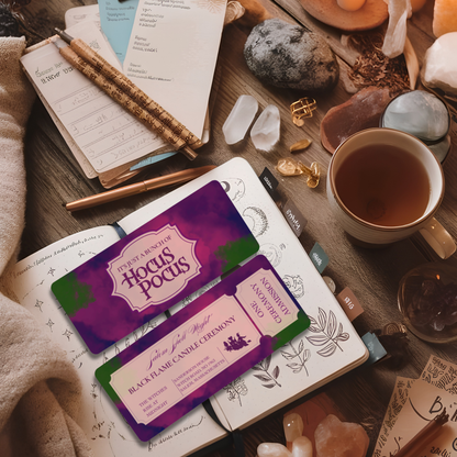 Signet - Hocus Pocus - Ceremony admission
