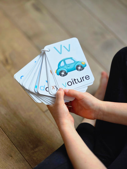 Cartes Alphabet éducatives – Premières lettres et vocabulaire (2 ans et +)