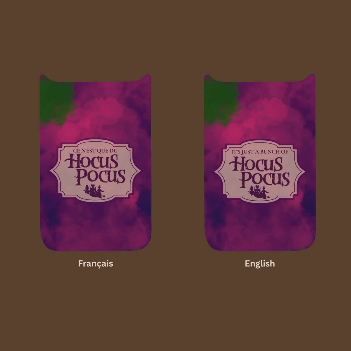 Phone Insert - Hocus Pocus - Witches (EN/FR)