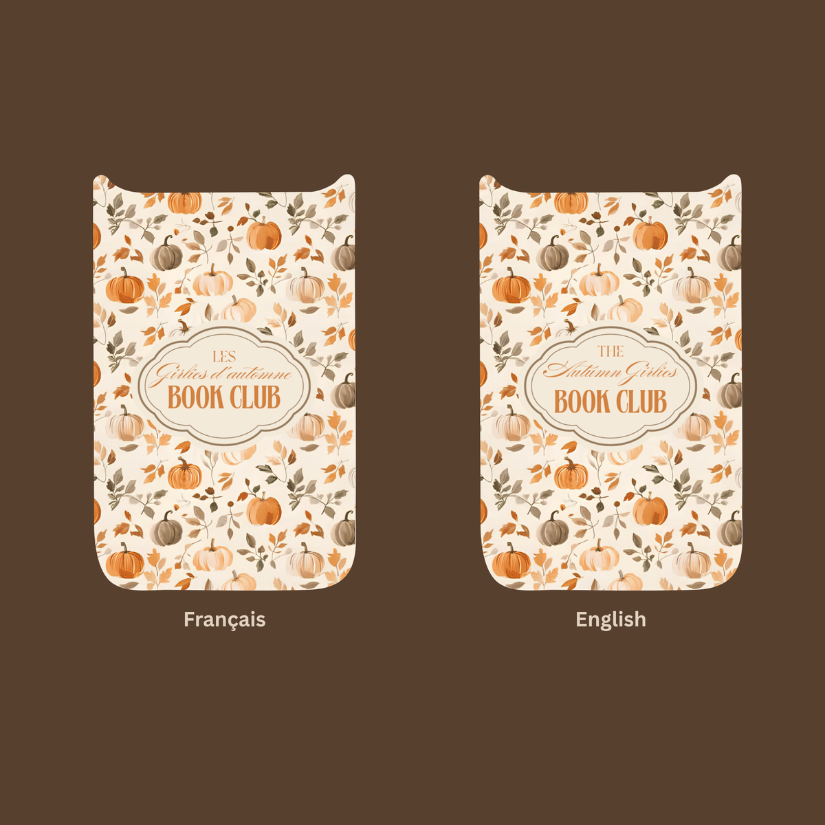 Phone Insert - Fall Girlies Book Club - (EN/FR)
