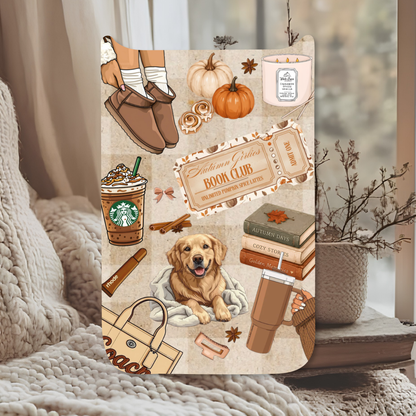 Phone Insert - Autumn Girlie Essentials - 6 Dogs to Choose From