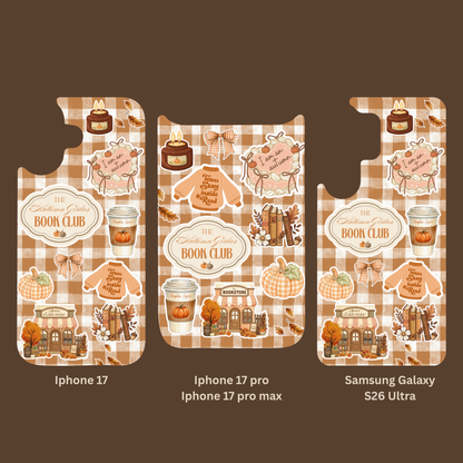 Phone Insert - Autumn Cozy Collage - (EN/FR)