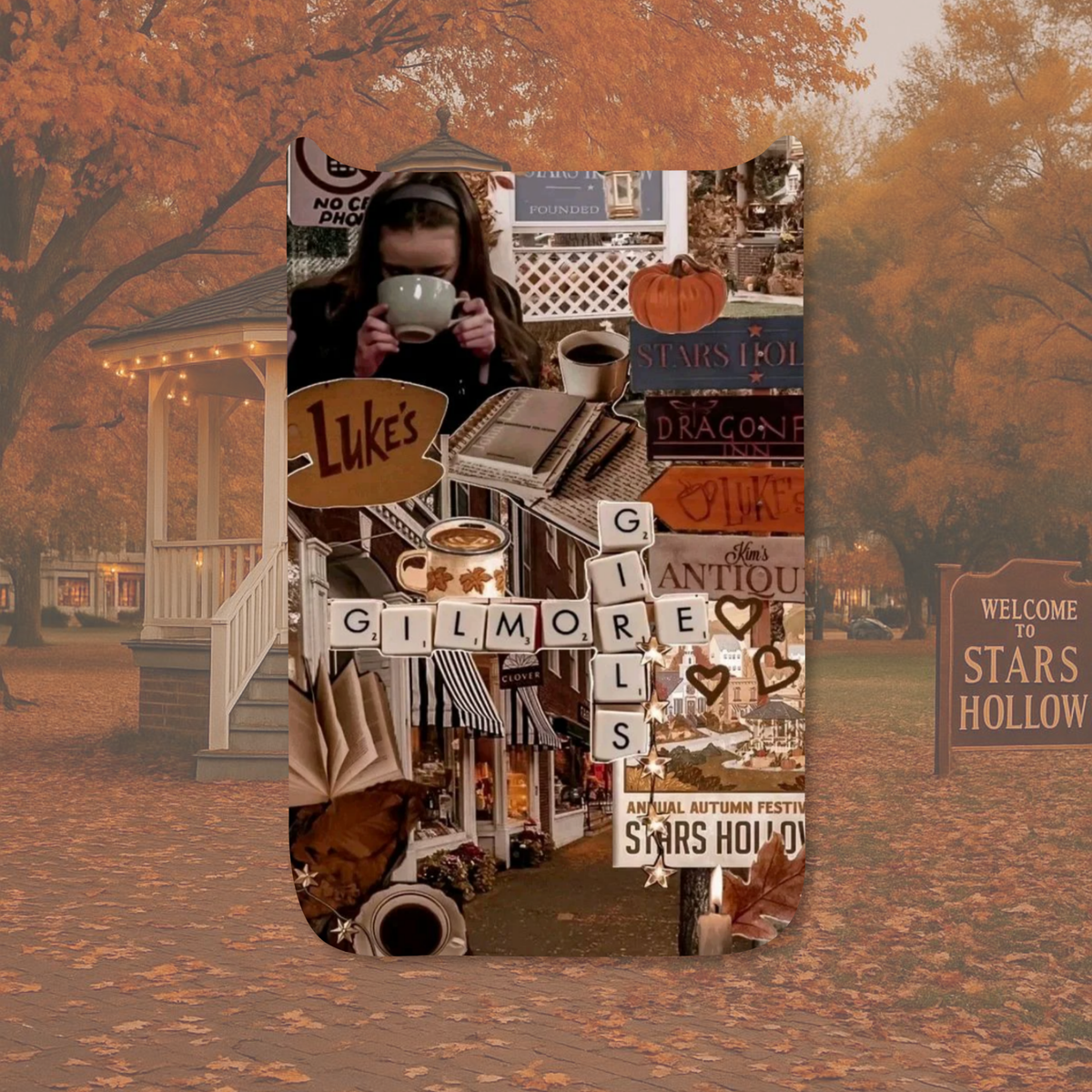 Phone Insert - Gilmore Girls - Photo Collage