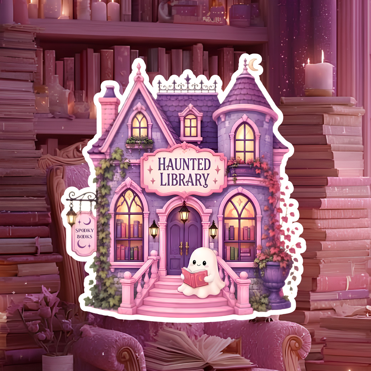 Bundle - Haunted Library Stickers