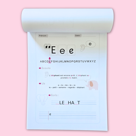 Bloc d'activités Alphabet (6+)