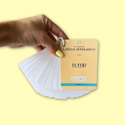 Cartes Lettres Débutantes éducatives – Lire ses premières syllabes et mots (4–7 ans)
