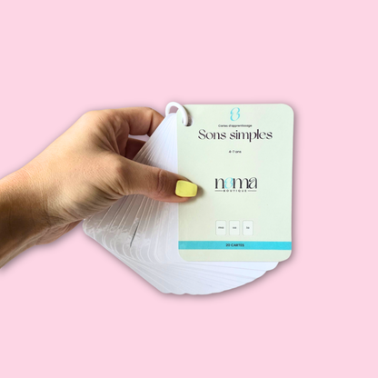 Cartes Sons Simples éducatives – Découvrir et combiner les sons pour lire (4–7 ans)