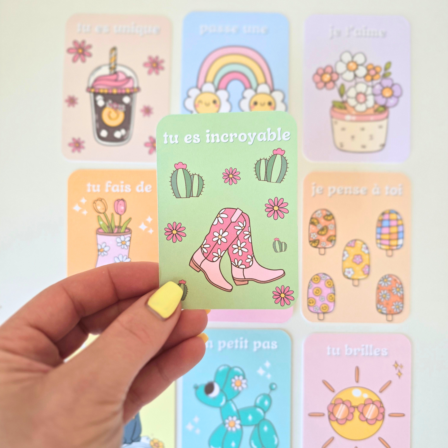 Petits Mots Fleuris – Messages doux pour la boîte à lunch et le quotidien