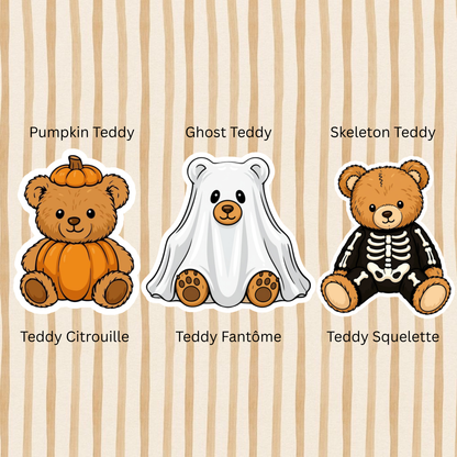 Sticker - Cozy Teddy Bear