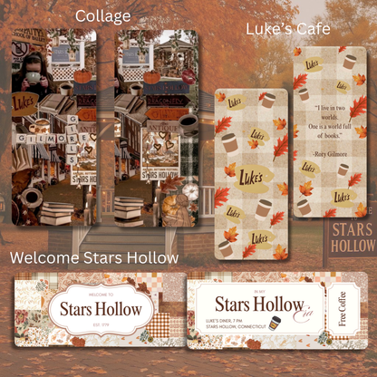 Bundle Gilmore Girls: 1 Signet & 2 Stickers