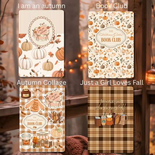 Bundle Cozy Automne: 1 Insert Kindle & 3 Stickers
