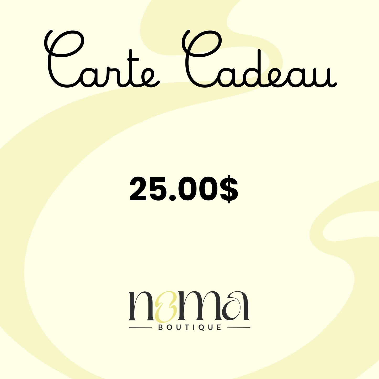 Certificat Cadeau