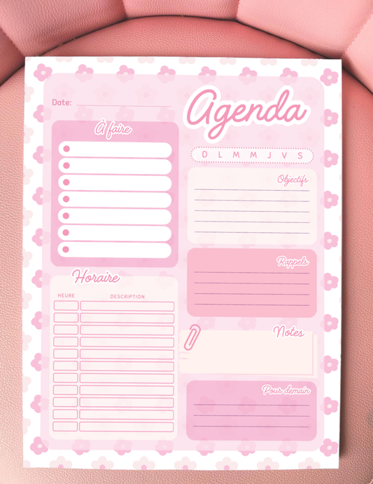 Agenda - Flower Girl