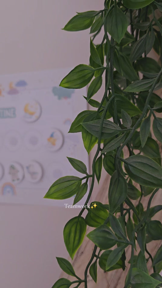 Petite Routine Marée – Tableau interactif matin et soir avec icônes en velcro (2–7 ans)