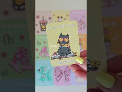 Petits Mots Fleuris – Messages doux pour la boîte à lunch et le quotidien