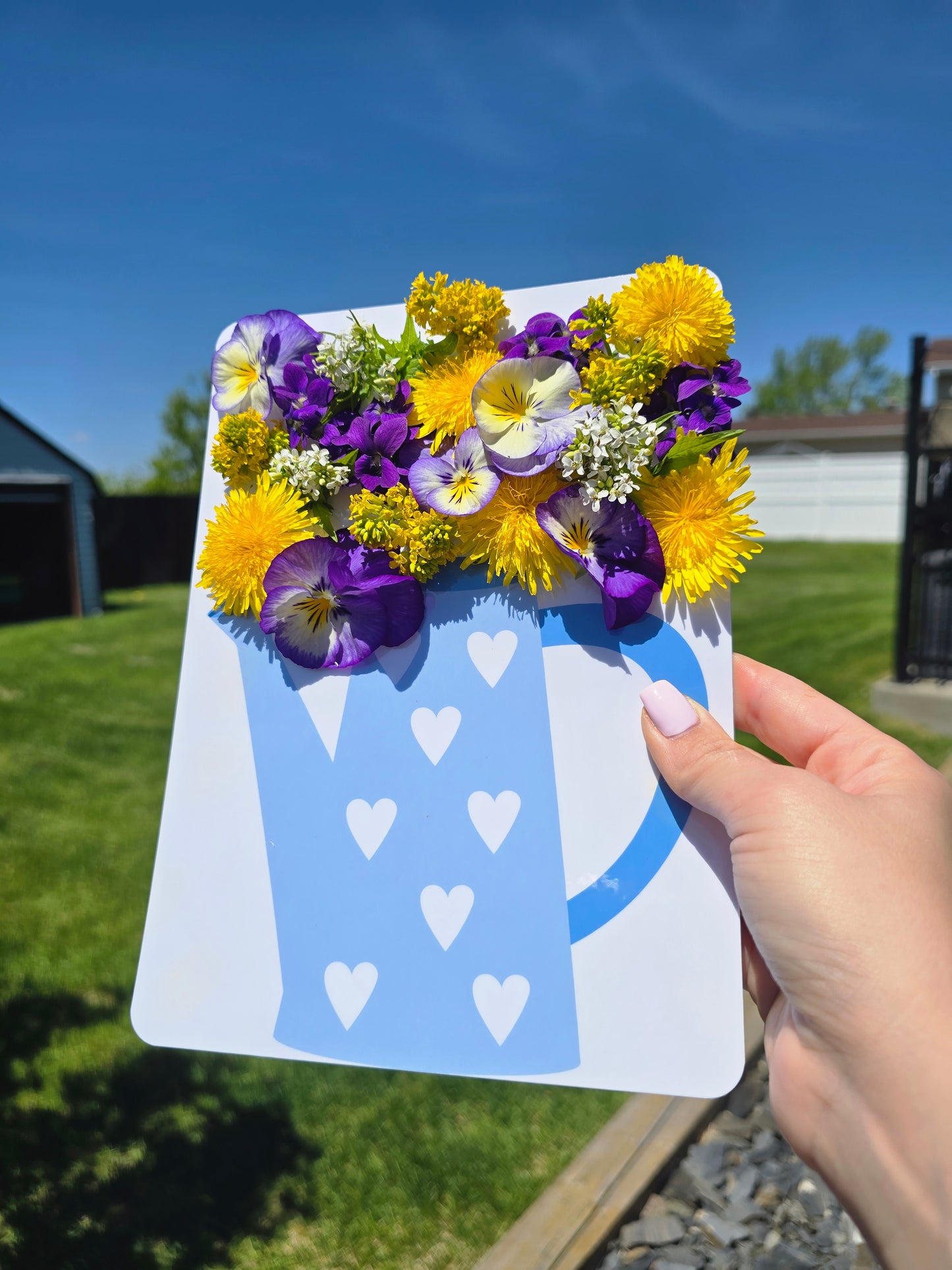 Chasse aux Fleurs - Vase Bleu