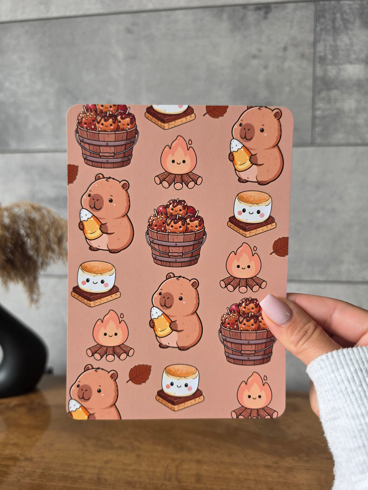 Insert Kindle - Capybara d'automne