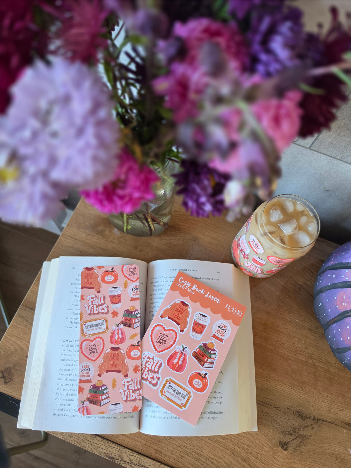 Bundle Cozy Fall Vibes - Sticker Sheet & Signet
