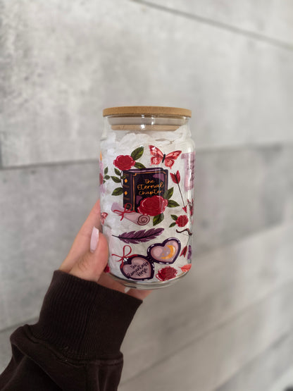 Tasse en verre 16oz - Romantasy
