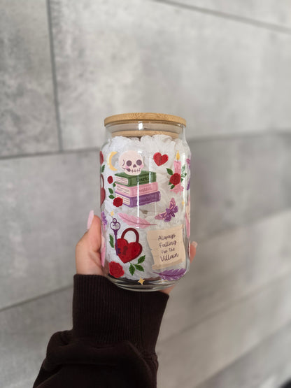 Tasse en verre 16oz - Dark Romance