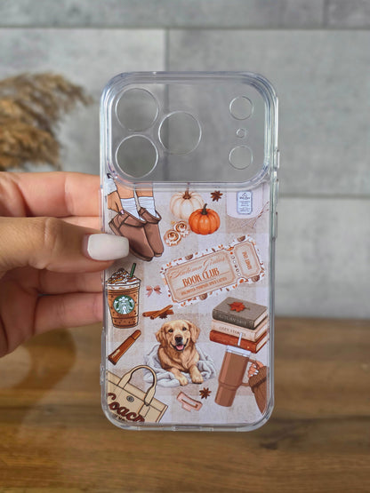 Phone Insert - Autumn Girlie Essentials - 6 Dogs to Choose From