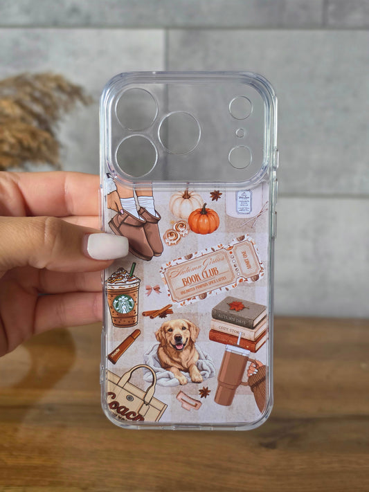 Insert cellulaire - Essentiels Girlie D'automne - 6 Chiens au Choix