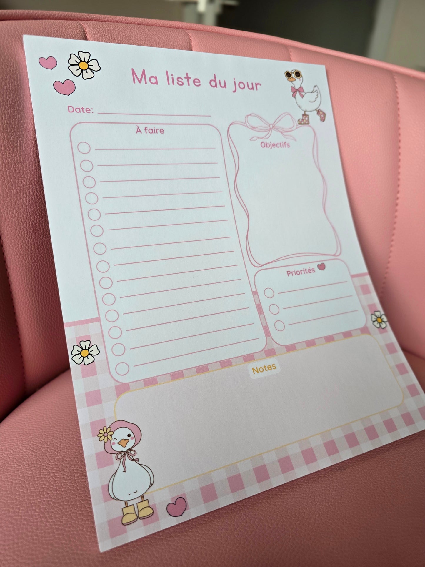 Ma Liste du Jour - Petite Oie Rosée