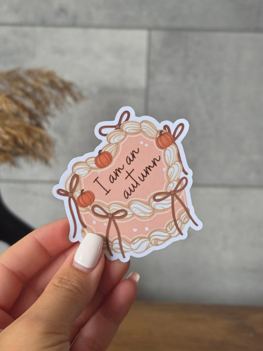 Sticker - I am an autumn