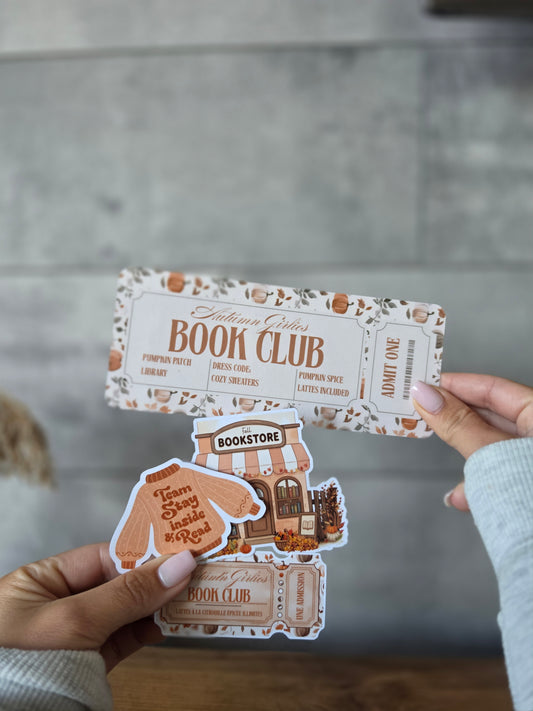 Bundle Cozy Automne: 1 Signet & 3 Stickers