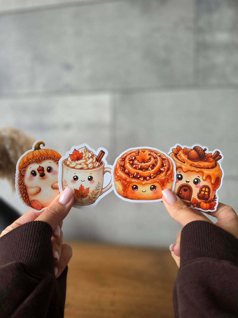 Acorn Hedgehog Sticker Collection