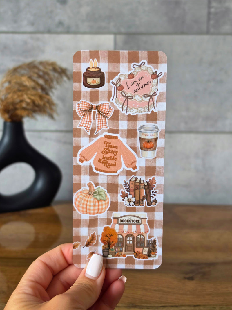Bookmark - Cozy Autumn Collage