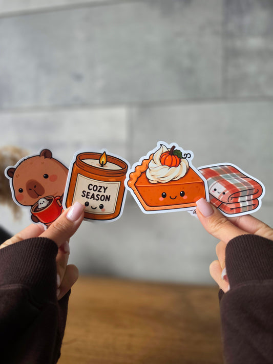 Stickers Collection Capybara Café
