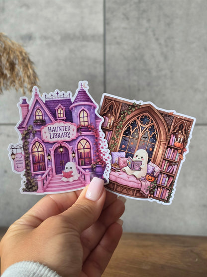 Bundle - Haunted Library Stickers