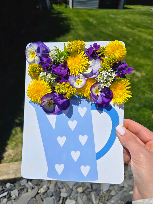 Chasse aux Fleurs - Vase Bleu
