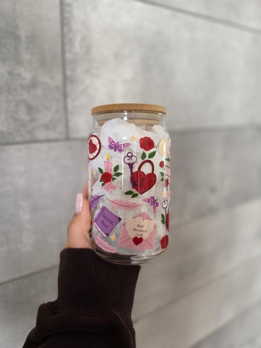 Tasse en verre 16oz - Dark Romance
