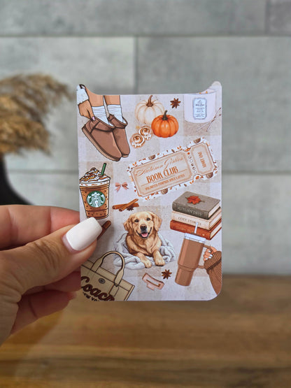 Phone Insert - Autumn Girlie Essentials - 6 Dogs to Choose From