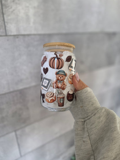 Tasse en verre 16oz - Cozy Starbucks